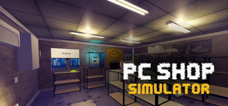 PC SHOP SIMULATOR — Steam header