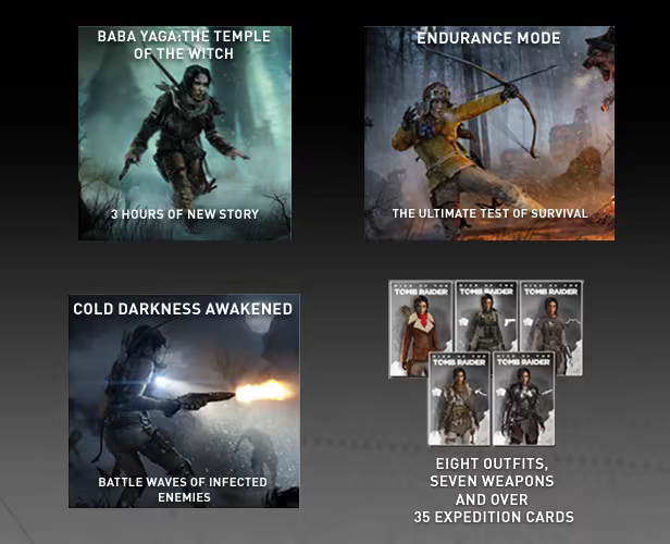 Rise of the Tomb Raider Season Pass thumbnail