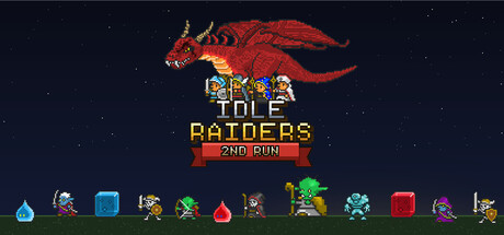 Idle Raiders: Second Run — Steam header