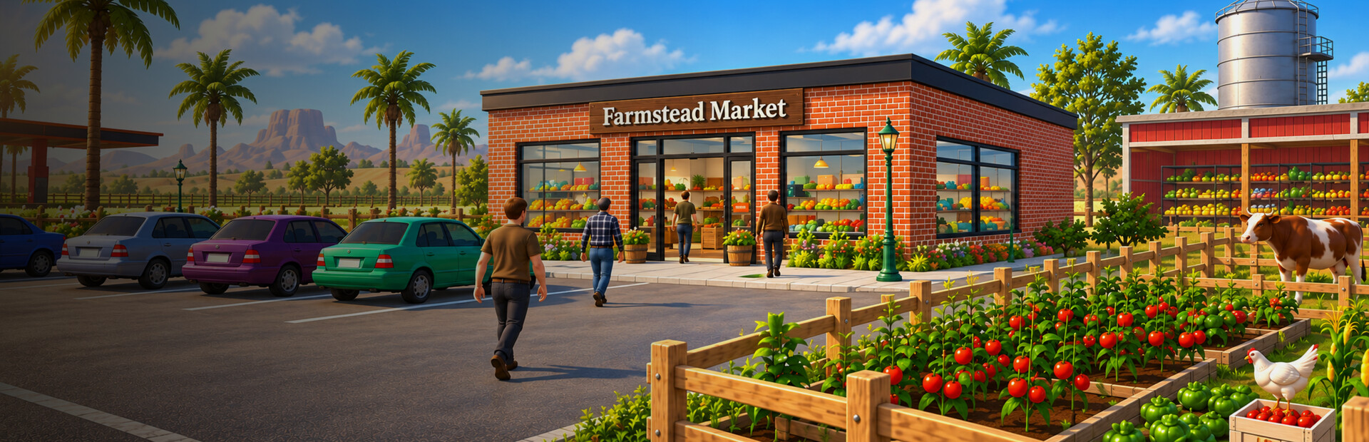 Farmstead Market Simulator Demo