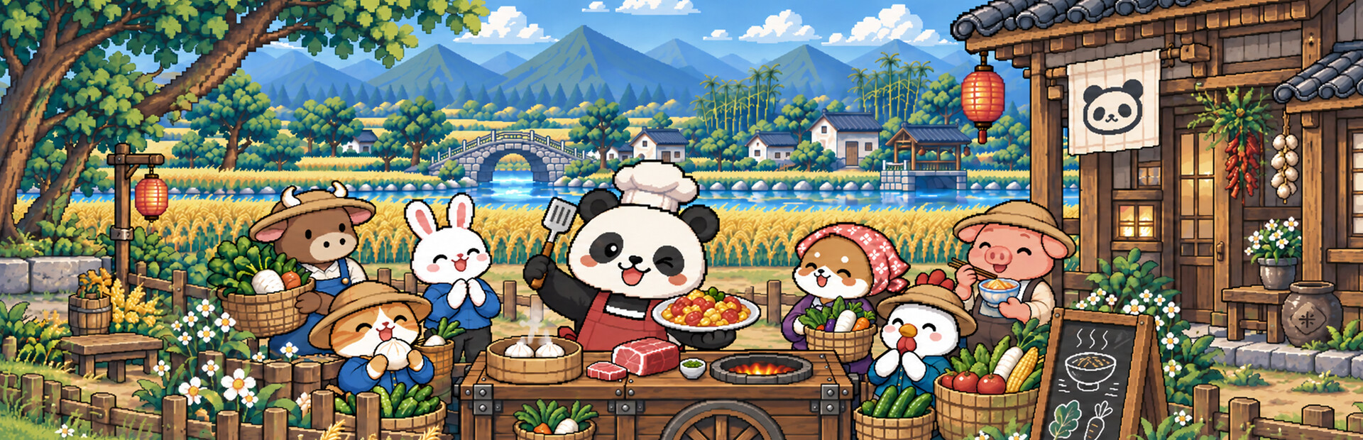 Desktop Cooking: Panda Diner