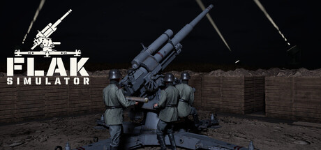 Flak Simulator — Steam header