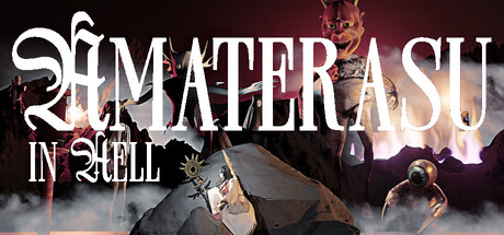 Amaterasu in Hell — Steam header