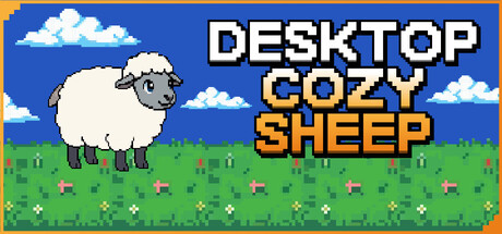 Desktop Cozy Sheep — Steam header