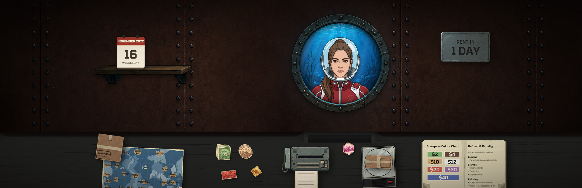 Undersea Post Office Sim Demo