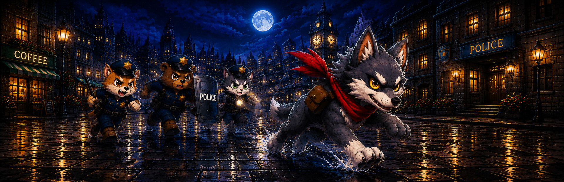 City Chase ~オオカミと警察の物語~
