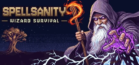 Spellsanity: Wizard Survival — Steam header