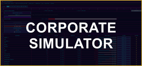 Corporate Simulator — Steam header