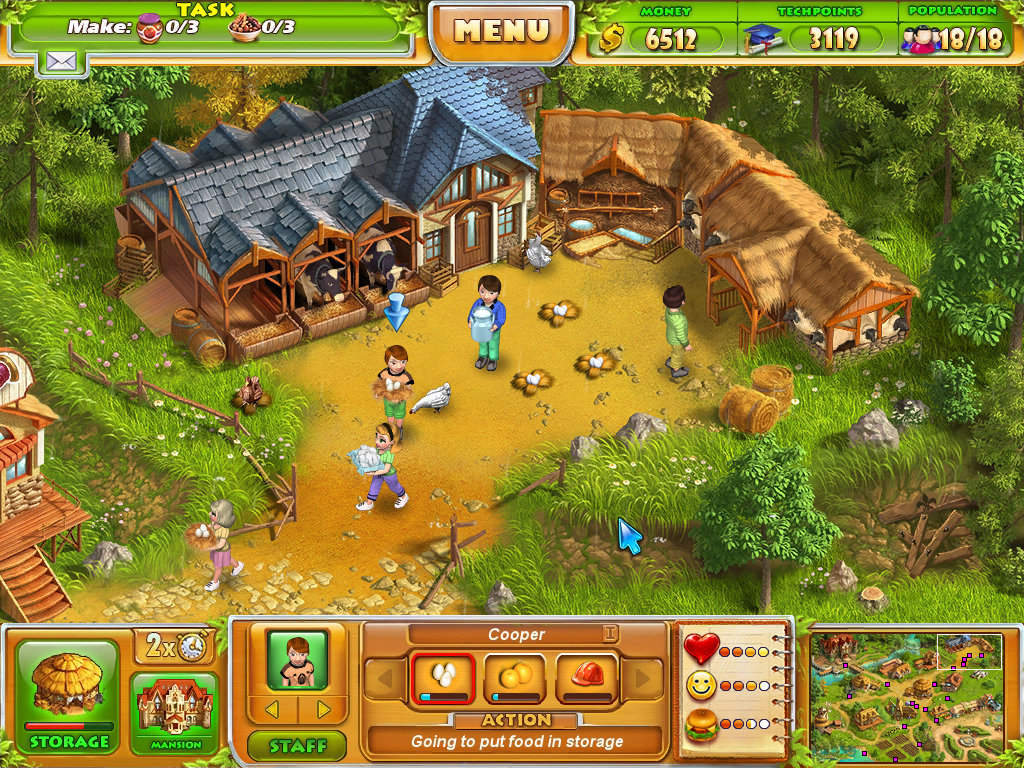 Farm Tribe 2 screenshot 1