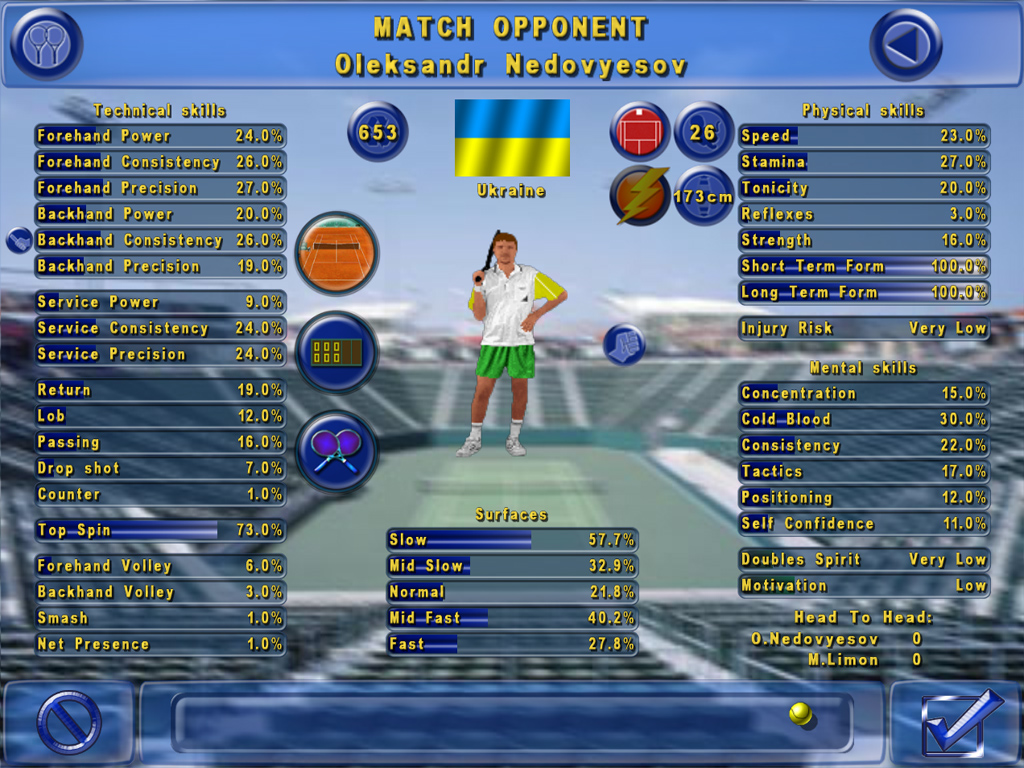 Tennis Elbow Manager screenshot 7