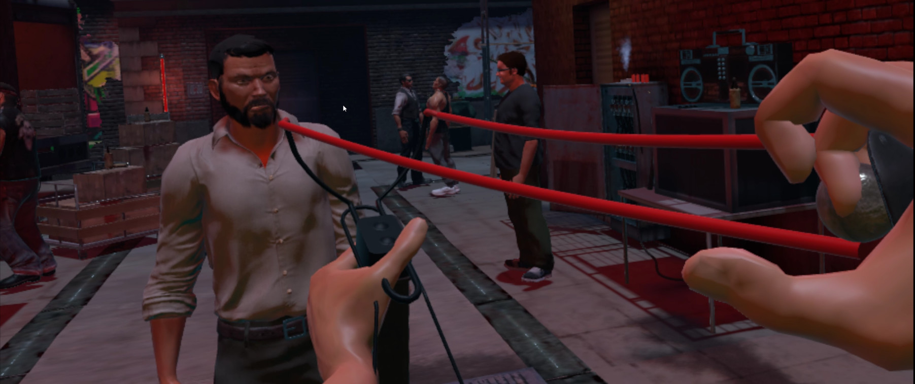 Oculus quest bar fight sales