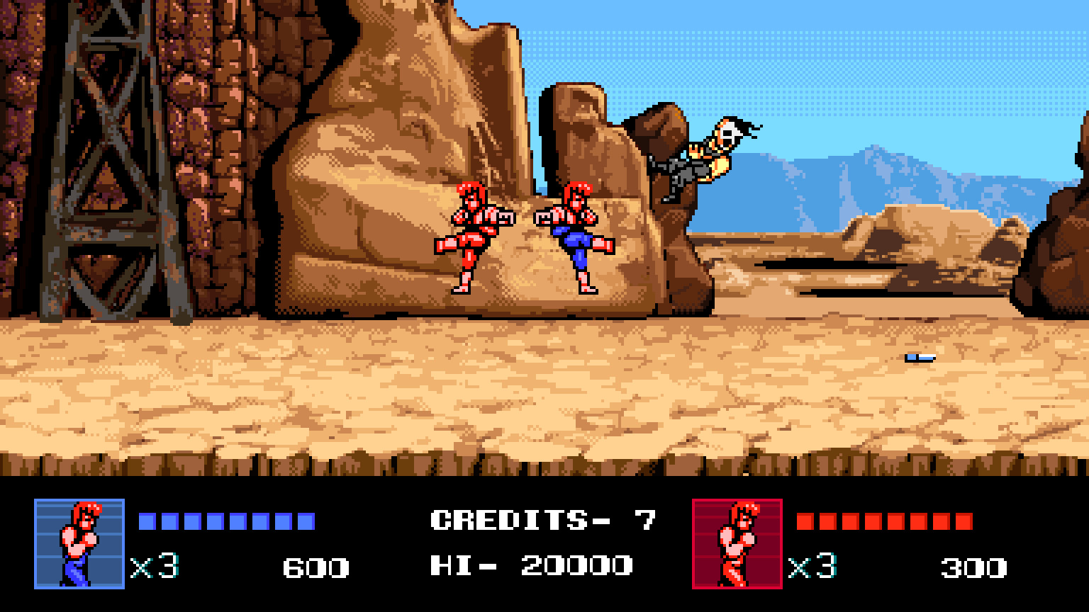 Double Dragon IV screenshot 1