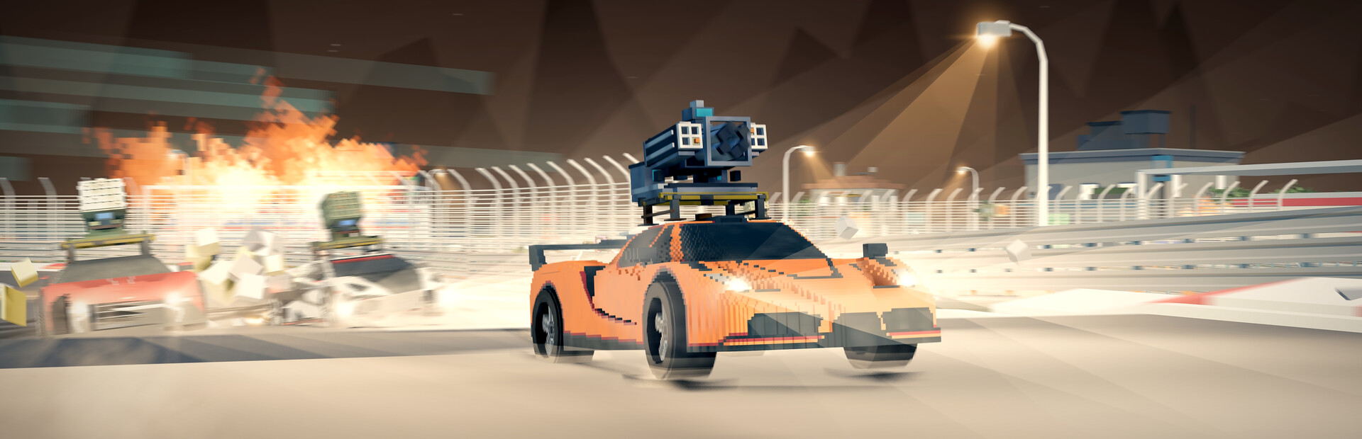 VoxKart: Combat Circuit Racing