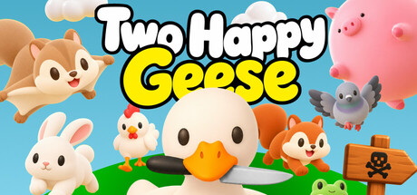 Two Happy Geese