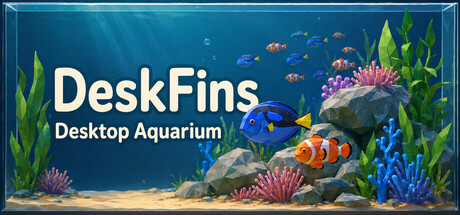 DeskFins: Desktop Aquarium — Steam header