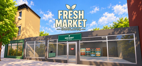 Fresh Market Simulator — Steam header
