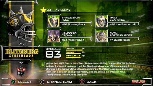 Mutant Football League screenshot
