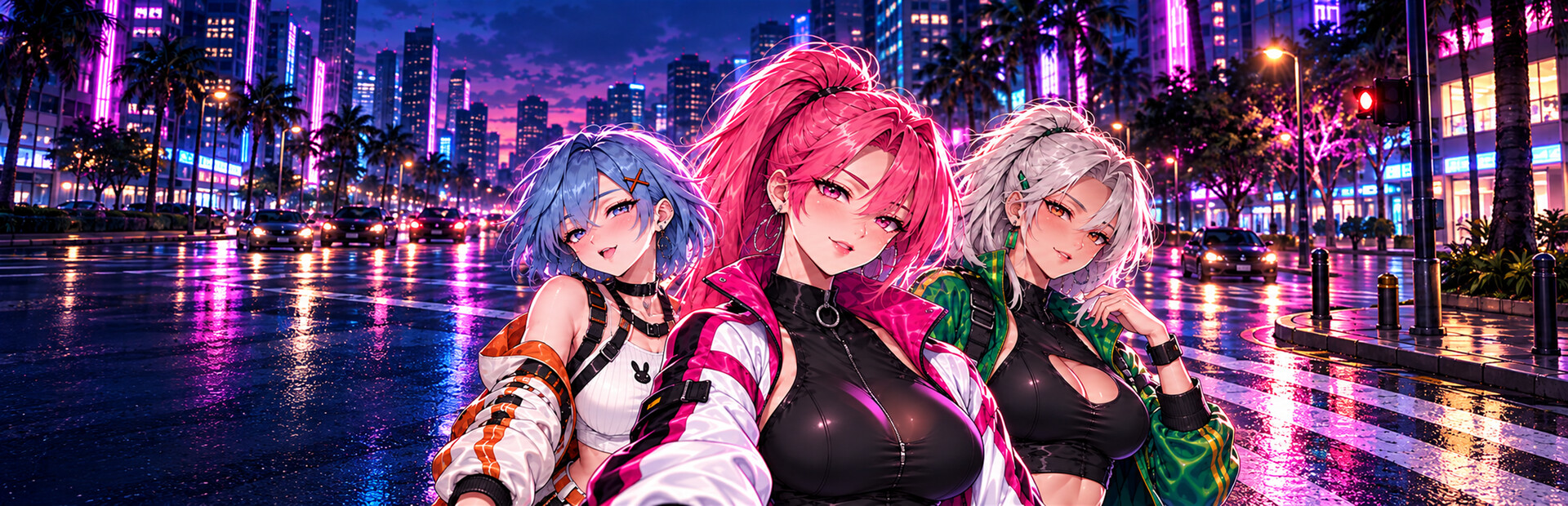 Neon Crossing