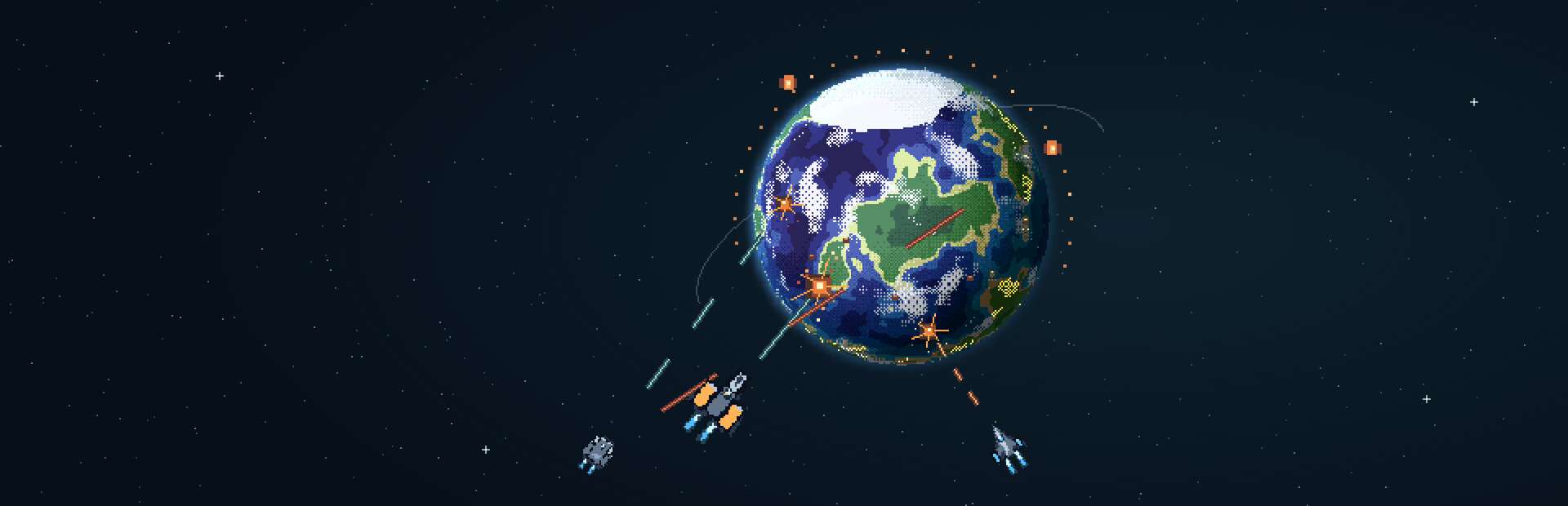 SLOW ORBIT: Idle Planet Conquest Demo