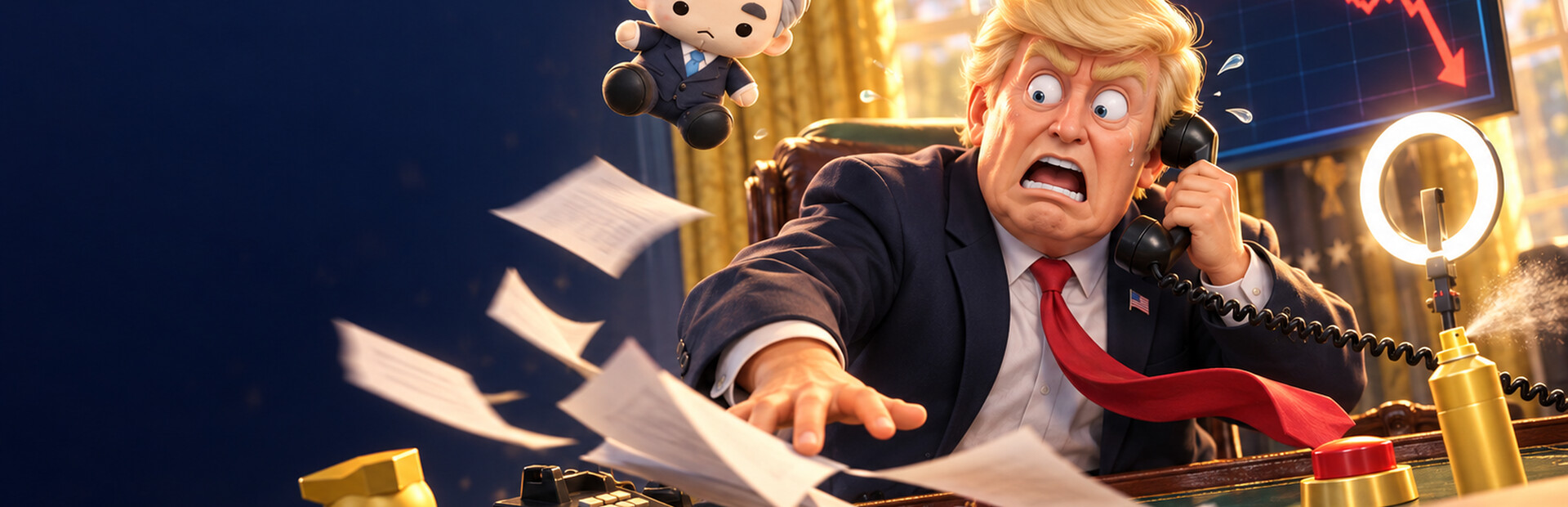 Trump please calm down