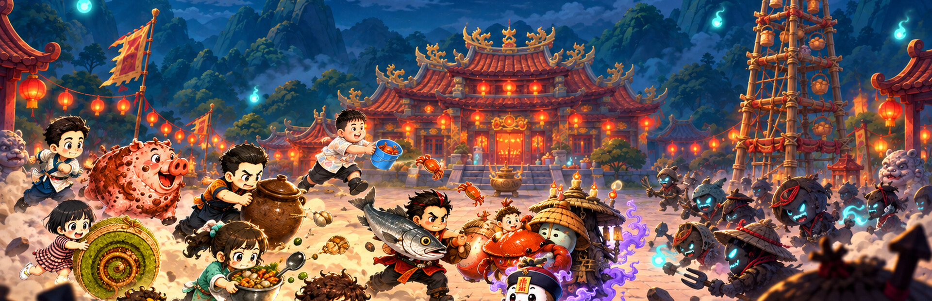 Qiang Gu: Ghost Festival