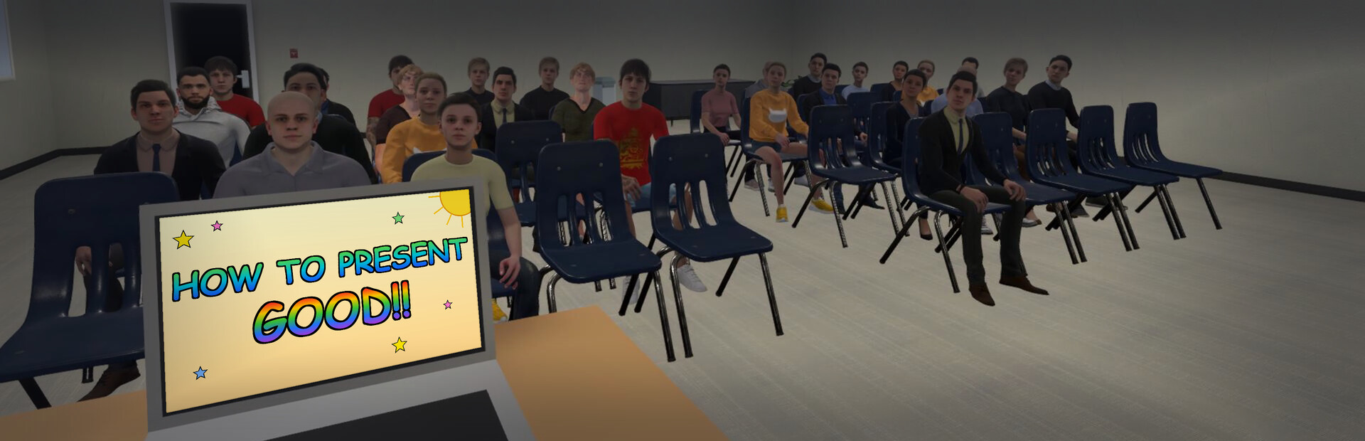 Present Good: A Public Speaking Simulator