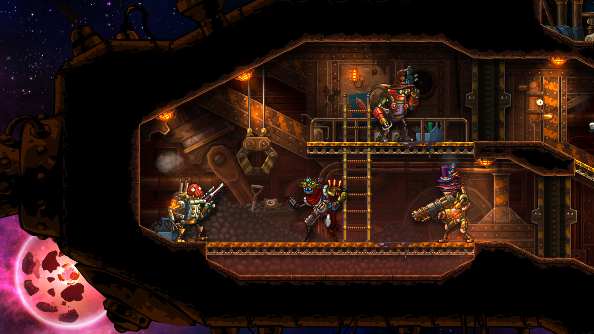 SteamWorld Heist - Hatbox: Hatful Eight + 2 screenshot 2