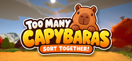 Too Many Capybaras: Sort Together — Steam header