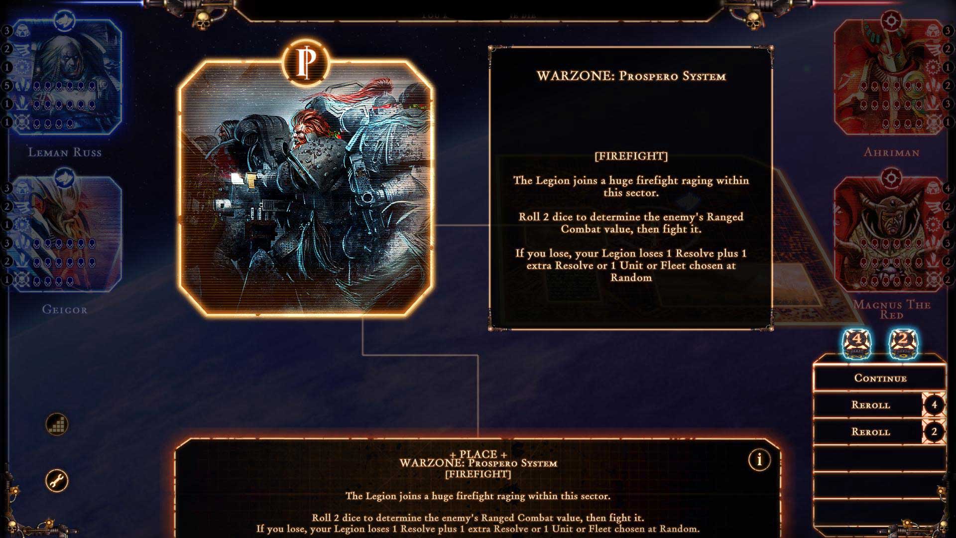 Talisman: The Horus Heresy - Prospero screenshot 3