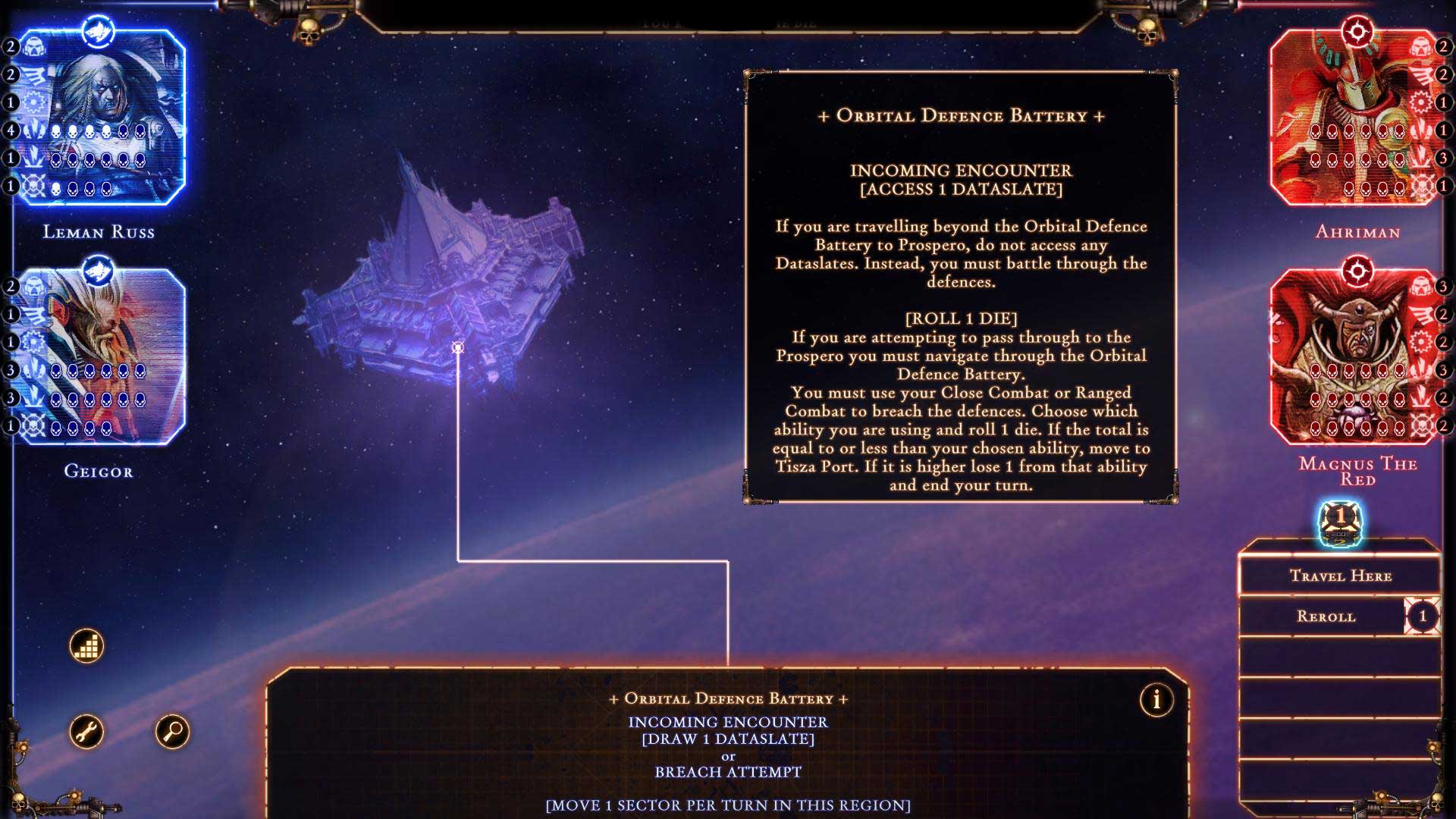 Talisman: The Horus Heresy - Prospero screenshot 1