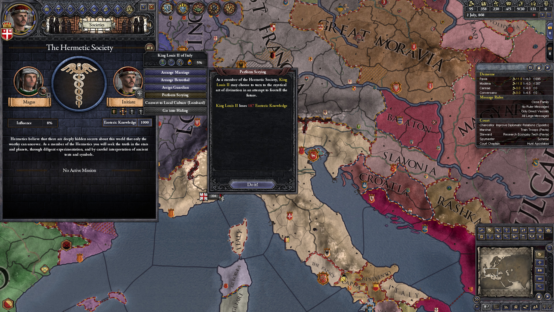 Crusader Kings II: Monks and Mystics screenshot 4
