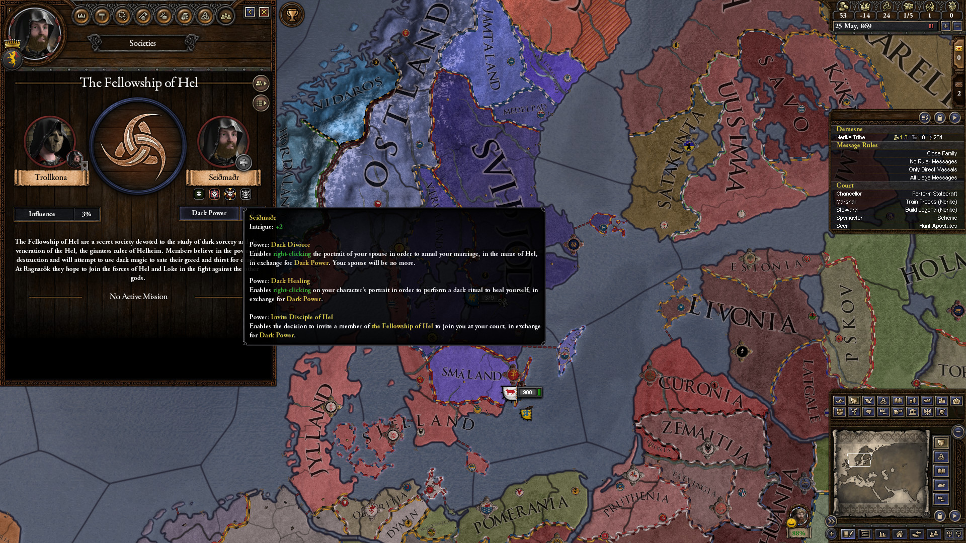 Crusader Kings II: Monks and Mystics screenshot 2