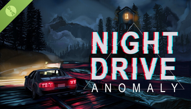 Night Drive - Anomaly Demo key art — free supernatural driving horror demo on Steam by Easewwin
