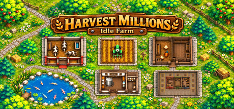 Harvest Millions Idle Farm — Steam header