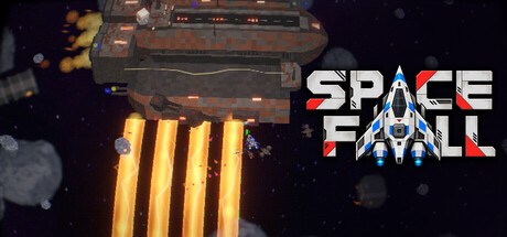 SpaceFall — Steam header