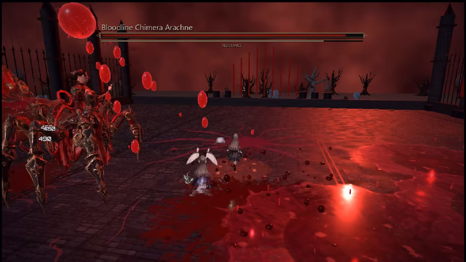 PRESENTATION - Crimson Ark 3 Crimson Ark, combat de boss