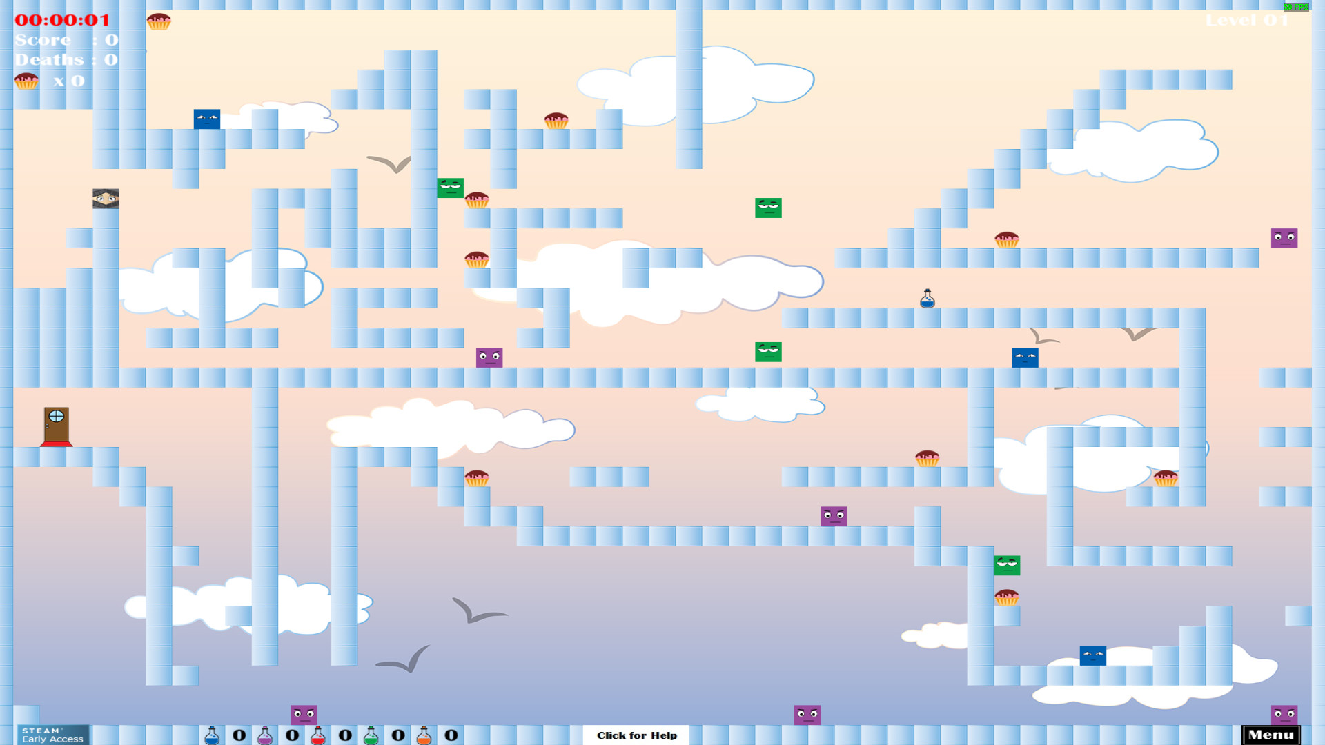 Box Maze - Cubert Friends Skins Pack screenshot 1