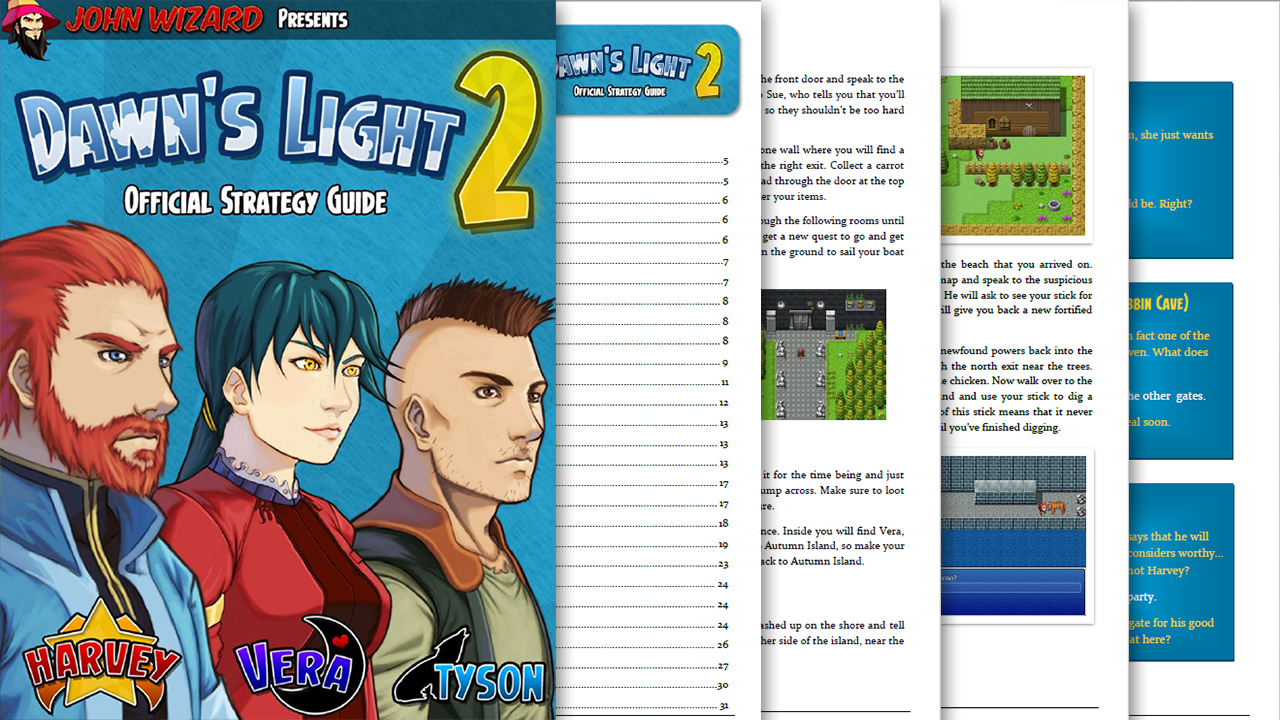 Dawn's Light 2 - Strategy Guide screenshot 1