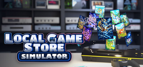 Local Game Store Simulator — Steam header