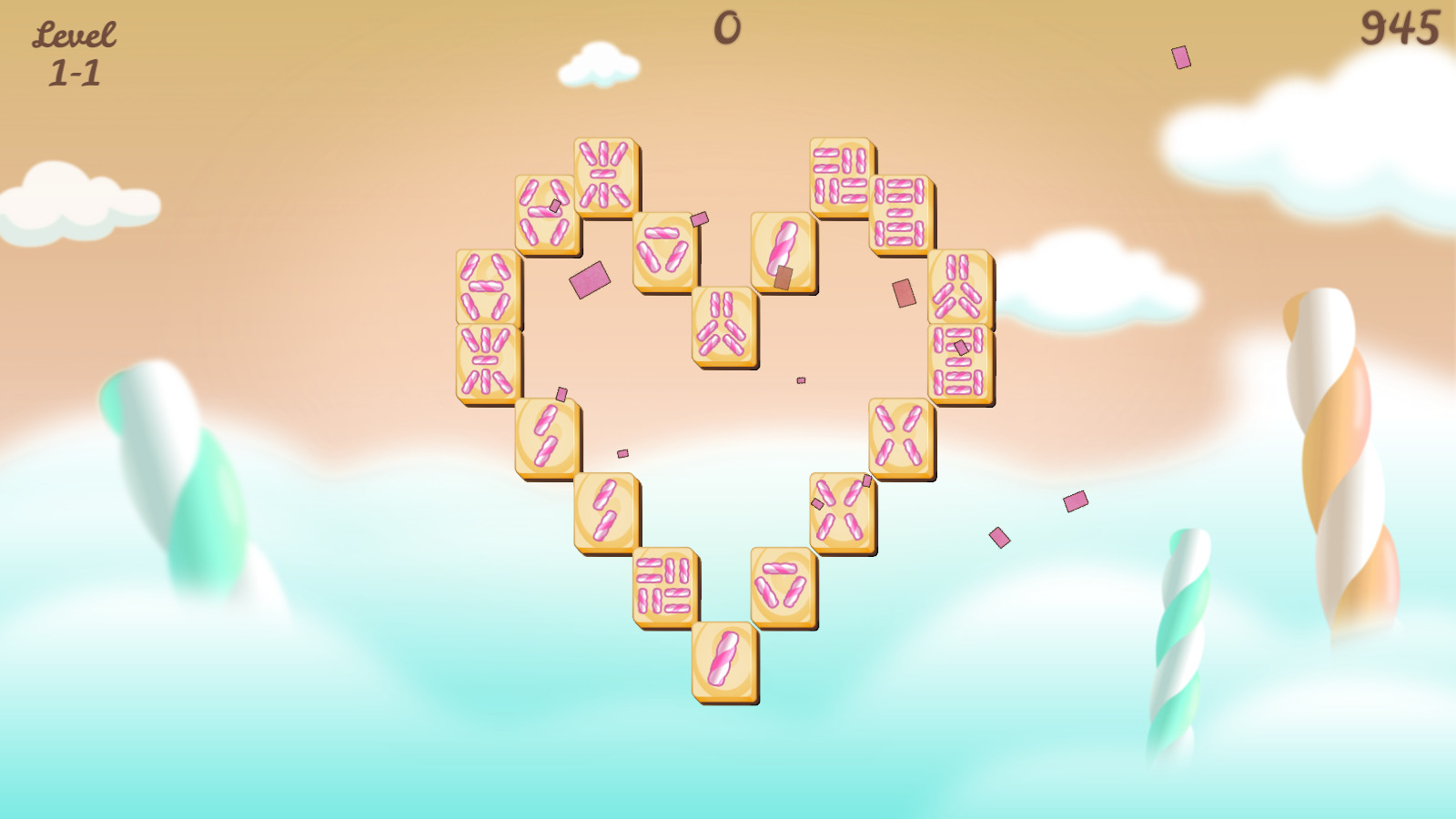 Sweet Candy Mahjong screenshot 3