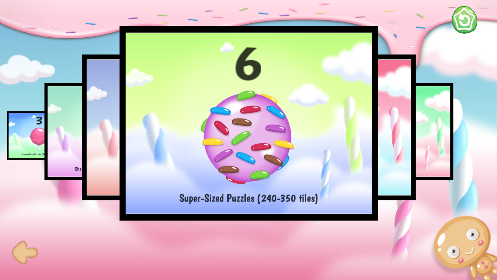 Sweet Candy Mahjong screenshot 2