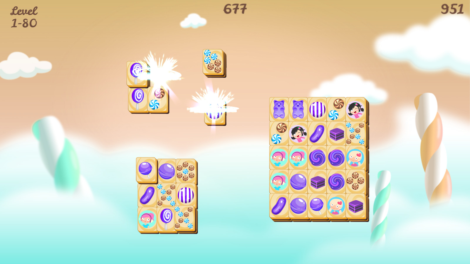 Sweet Candy Mahjong screenshot 7