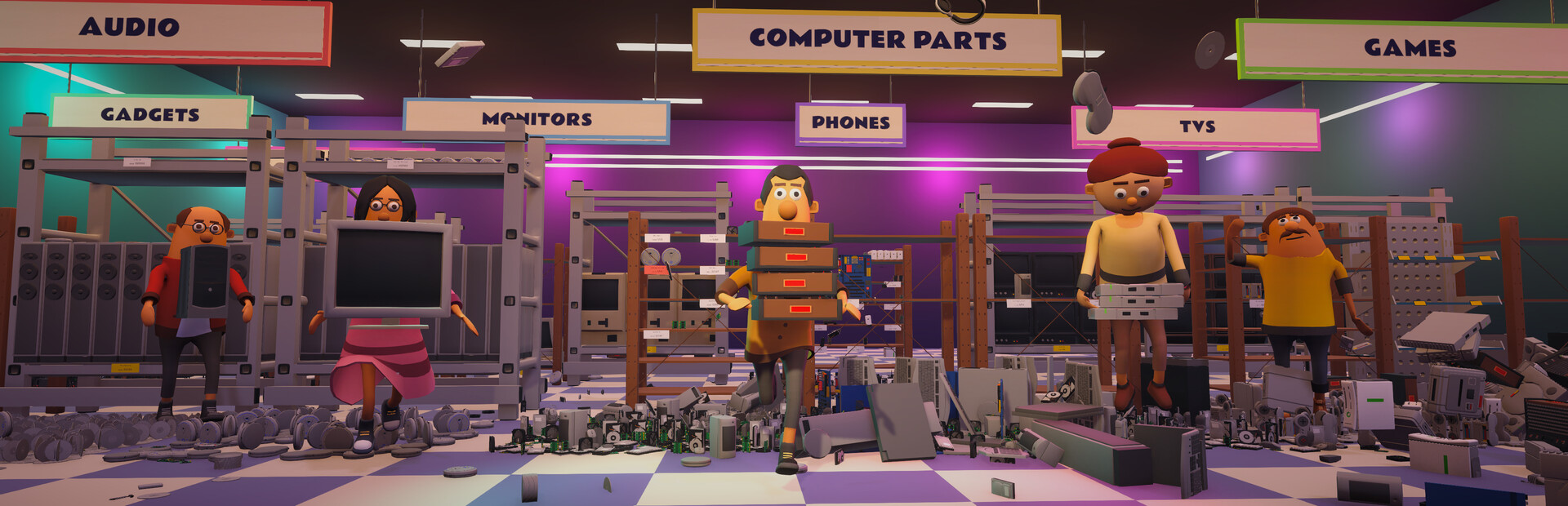 Retro Chaos: Together Tidy Up