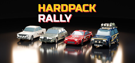 Hardpack Rally — Steam header