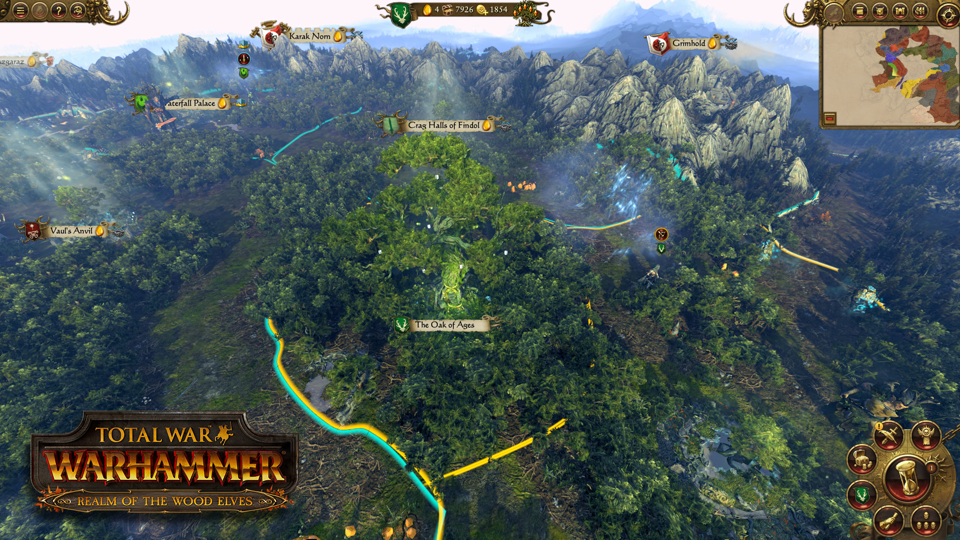 Total War: WARHAMMER - Realm of The Wood Elves screenshot 6