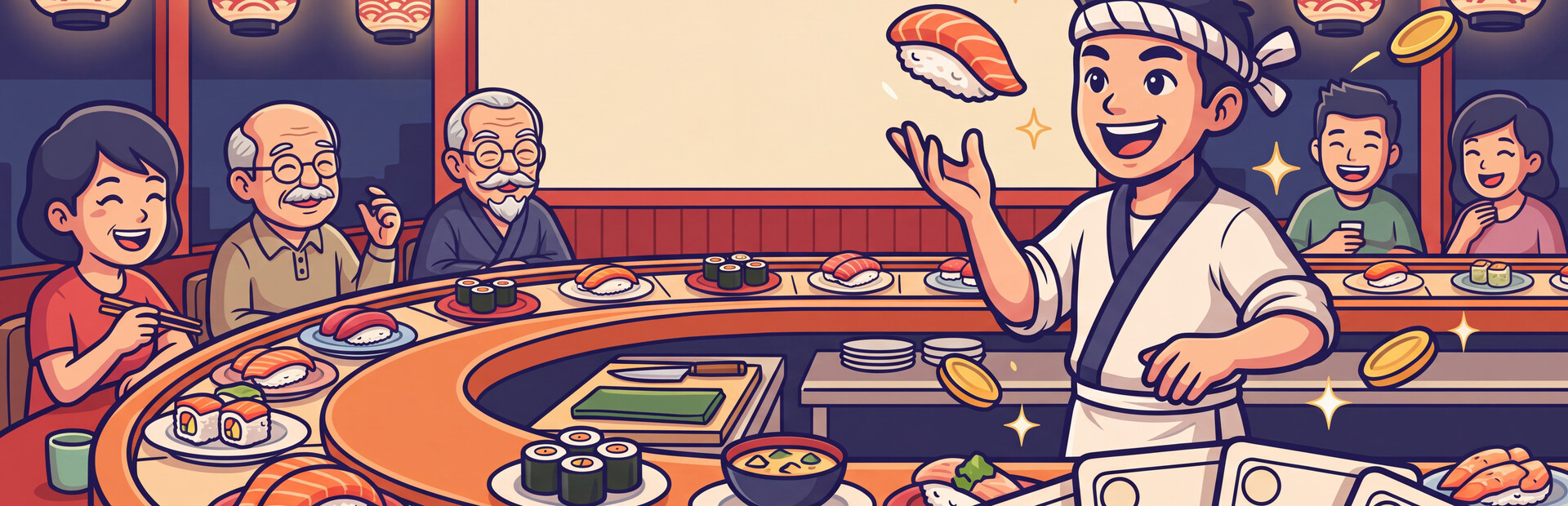 Kaiten - Sushi Deckbuilder