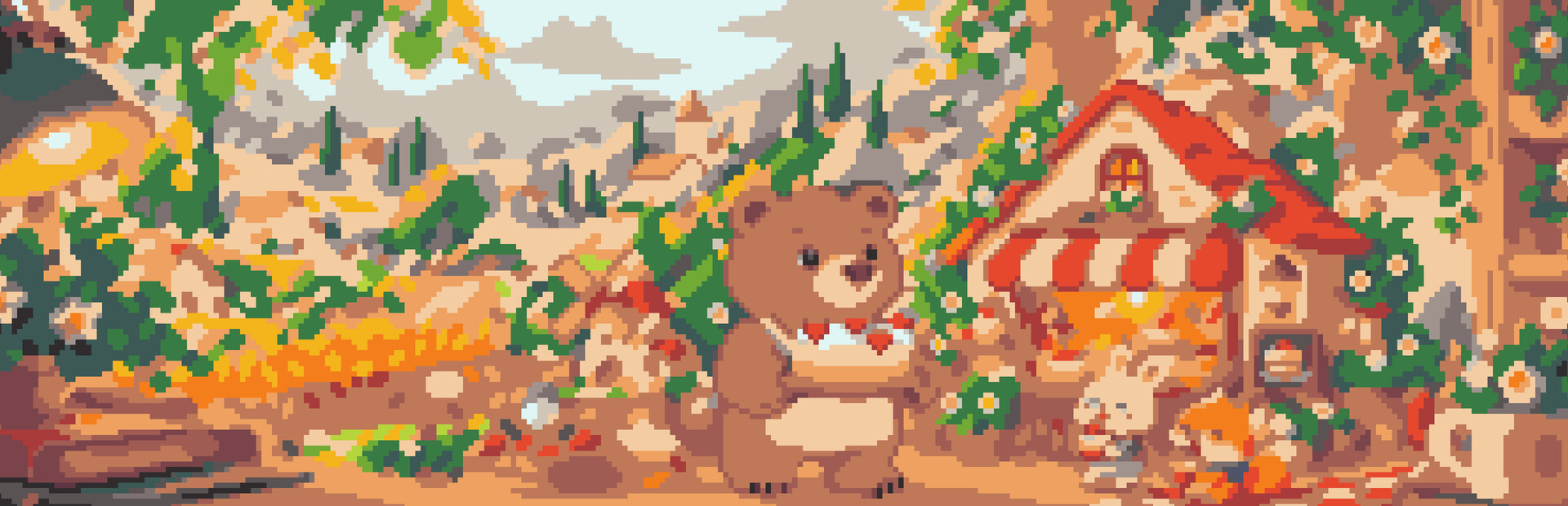 Bear’s Desktop Cake Shop