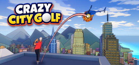 Crazy City Golf — Steam header
