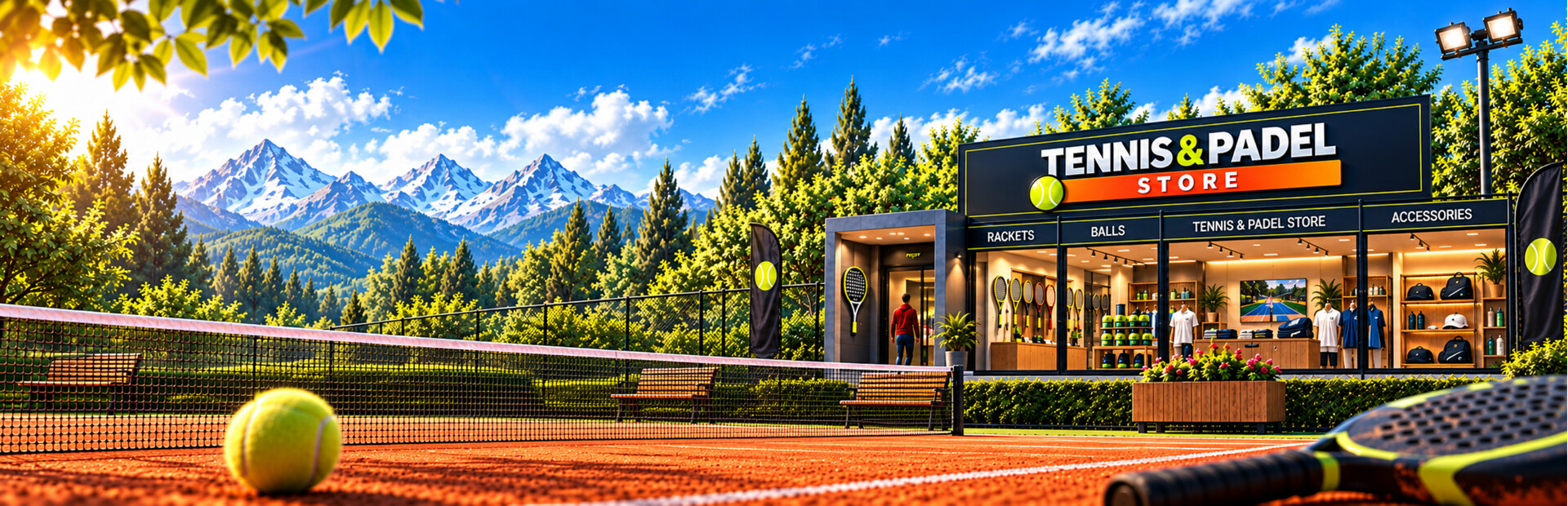 Tennis & Padel Shop Simulator