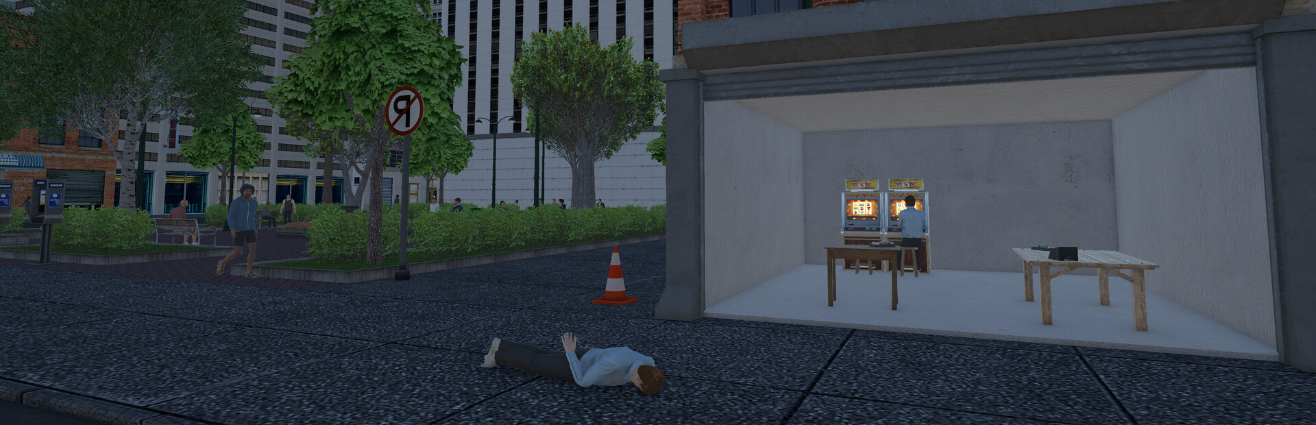 Shady Den Simulator